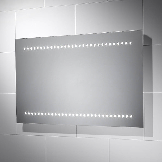 Sensio Kai LED Mirror with Demister Pad & Shaving Socket - SE30696C0.1 In Bathroom Large Image