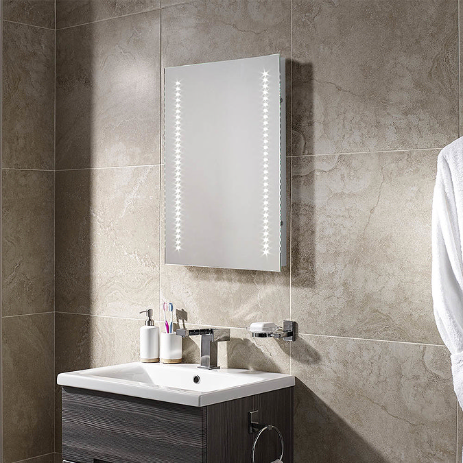Sensio Kai LED Mirror with Demister Pad & Shaving Socket - SE30696C0.1  additional Large Image