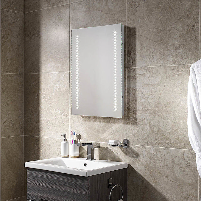 Sensio Kai LED Mirror with Demister Pad & Shaving Socket - SE30696C0.1 additional Large Image