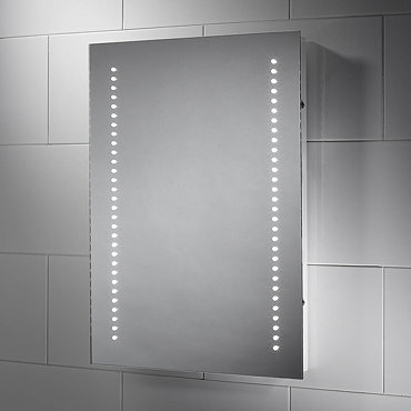 Sensio Kai LED Mirror with Demister Pad & Shaving Socket - SE30696C0.1  Profile Large Image