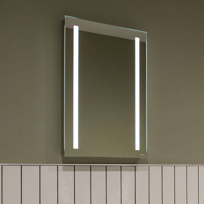 Sensio Lumino Evo+ Lithium Battery LED Mirror - 600 x 400mm