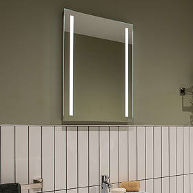 Sensio Lumino Evo+ Lithium Battery LED Mirror - 700 x 500mm