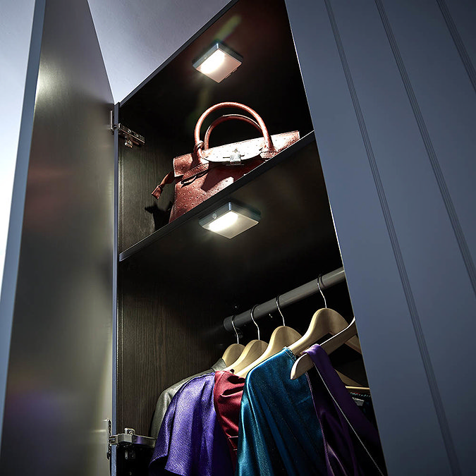 Sensio Prisma Rechargeable Tiltable LED Wardrobe Light - SE20230W0.1 Feature Large Image