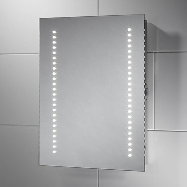 Sensio Sienna 390 x 500mm LED Mirror with Demister Pad & Shaving Socket - SE30556C0  Profile Large I