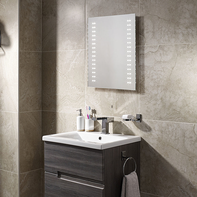 Sensio Tula 500 x 600mm Slimline LED Mirror - SE30486C0  Feature Large Image