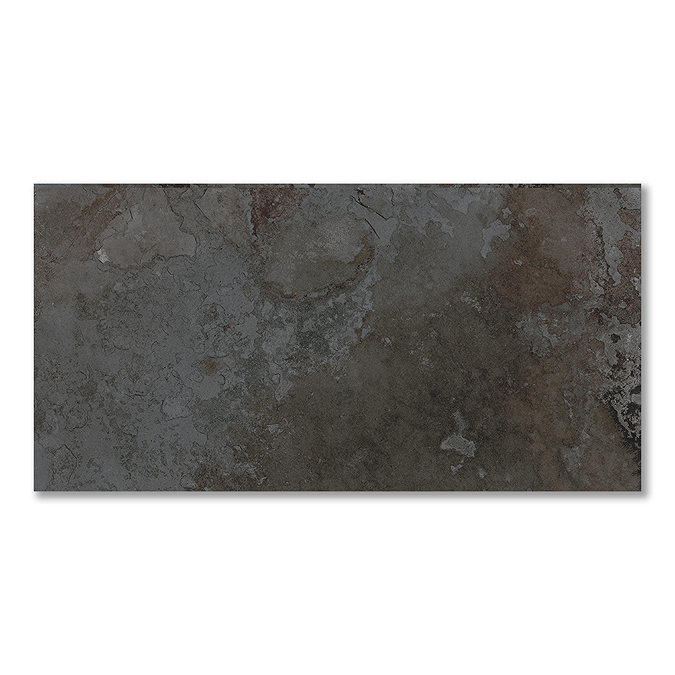 Serrania Black Stone Effect Wall and Floor Tiles - 303 x 613mm