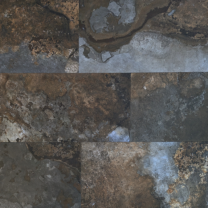 Serrania Brown Stone Effect Wall and Floor Tiles - 303 x 613mm