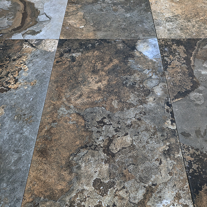 Serrania Brown Stone Effect Wall and Floor Tiles - 303 x 613mm