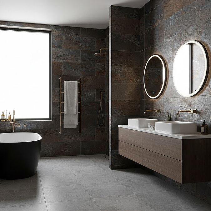 Serrania Brown Stone Effect Wall and Floor Tiles
303 x 613mm