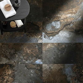 Serrania Brown Stone Effect Wall and Floor Tiles - 303 x 613mm