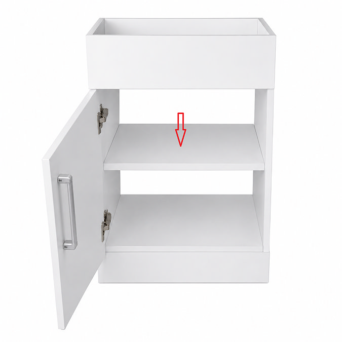 Shelf for Valencia 900mm Combination Basin unit