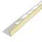 Shiny Gold 10mm L-Shape Metal Tile Trim