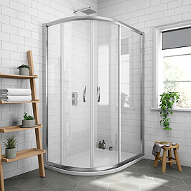 offset quadrant shower enclosures