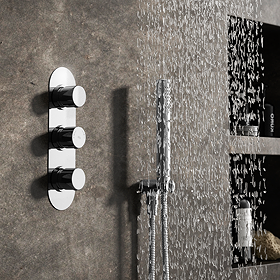triple valves with diverter