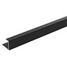 Showerwall End Trim - Matt Black