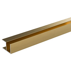Showerwall External Corner Trim - Brushed Gold