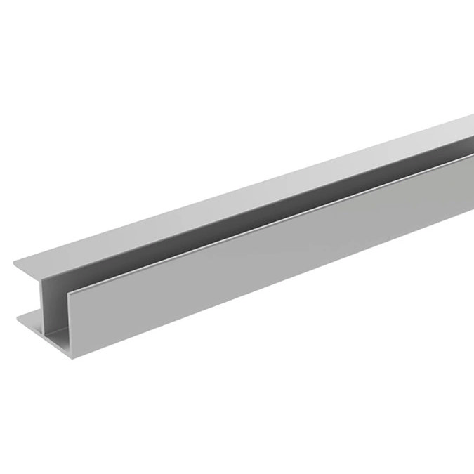 Showerwall External Corner Trim - Satin Silver