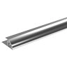 Showerwall Quadrant End Trim - Bright Silver
