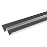 Showerwall Internal Corner Trim - Bright Silver