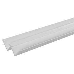 Showerwall Internal Corner Trim - White