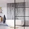 Showerwall Grey Volterra Texture Waterproof Decorative Wall Panel - Various Size Options  Profile La