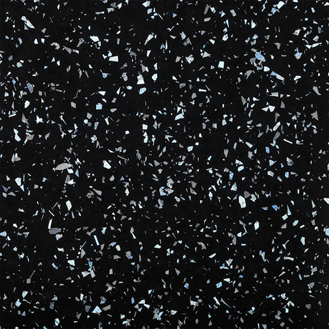 Showerwall Black Galaxy Waterproof Decorative Wall Panel - Various Size Options Feature Large Image
