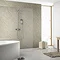 Showerwall Ivory Marble Waterproof Decorative Wall Panel - Various Size Options  Profile Large Image