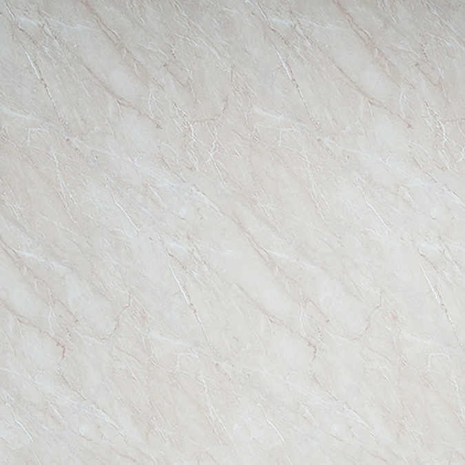 Showerwall Ivory Marble Waterproof Decorative Wall Panel - Various Size Options  Feature Large Image