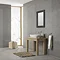 Showerwall Pearl Grey Waterproof Decorative Wall Panel - Various Size Options Profile Large Image