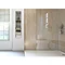 Showerwall Travertine Gloss Waterproof Decorative Wall Panel - Various Size Options  Profile Large I