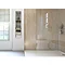 Showerwall Travertine Gloss Waterproof Decorative Wall Panel - Various Size Options Profile Large I
