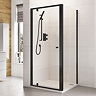 Side Panel for the Roman Haven6 Matt Black Shower Doors  Profile Large Image