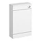 Sienna High Gloss White WC Unit with Concealed Cistern W500 x D200mm - NVS142 Large Image