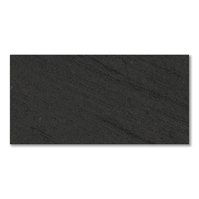 Sierra Anthracite Stone Effect Rectified Wall and Floor Tiles - 300 x 600mm