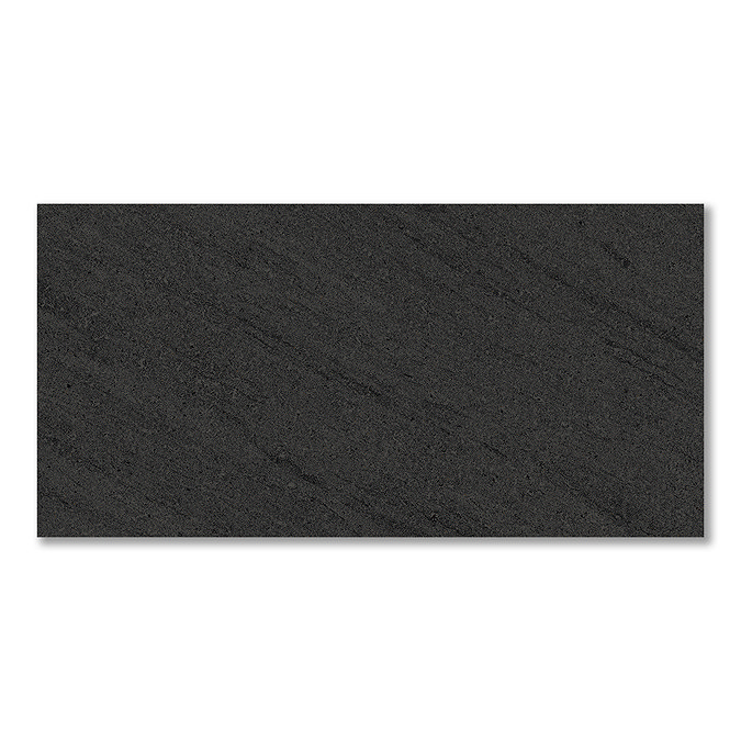 Sierra Anthracite Stone Effect Rectified Wall and Floor Tiles - 300 x 600mm