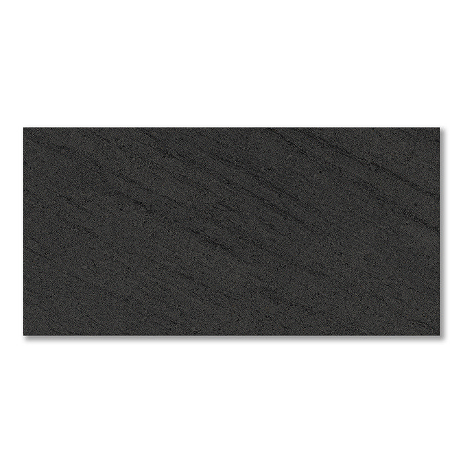 Sierra Anthracite Stone Effect Rectified Wall and Floor Tiles - 300 x 600mm
