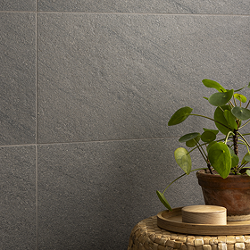 Sierra Grey Stone Effect Rectified Wall and Floor Tiles - 300 x 600mm