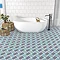 Sigma Stripes Patterned Wall and Floor Tiles - 200 x 200mm Large Image