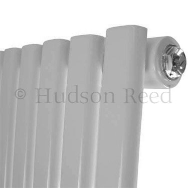 Palero Designer Radiator - Silver at Victorian Plumbing UK