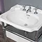 Silverdale Balasani 600mm Wide Basin with Chrome Stand Profile Large Image