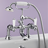 Silverdale Berkeley Bath Shower Mixer Taps Chrome  Profile Large Image