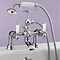 Silverdale Berkeley Bath Shower Mixer Taps Chrome  Profile Large Image