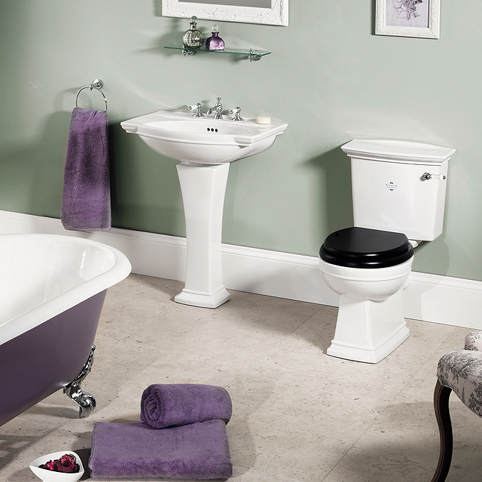 Silverdale Charlbury Close Coupled Toilet - Excludes Seat Feature Large Image