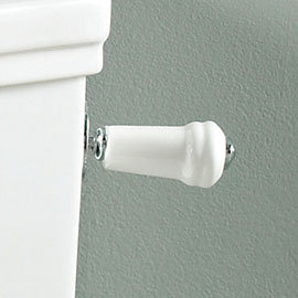 Silverdale Cistern Lever for Empire Close Coupled Toilet - BALEVCCSCHRWH Medium Image