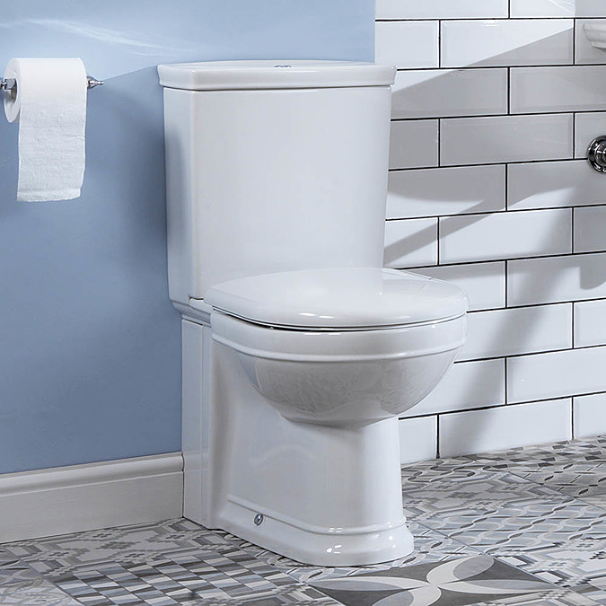 Silverdale Damea Close Coupled Toilet inc Soft Close Seat Large Image