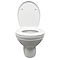 Silverdale Damea Wall Mounted Toilet Including Soft Close Seat