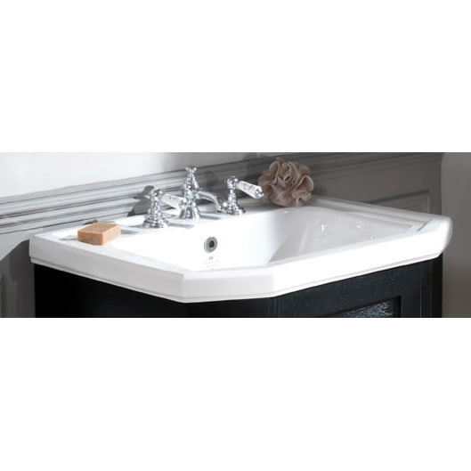 Silverdale Empire 700mm 1TH Vanity Basin with Logo Large Image