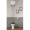 Silverdale Empire Art Deco High Level Toilet - Excludes Seat Large Image
