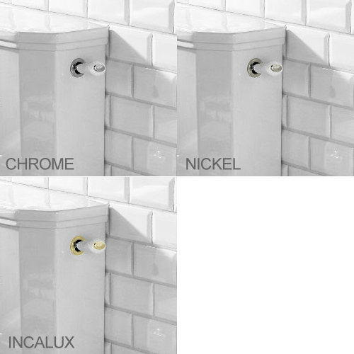 Silverdale Empire Art Deco Low Level Toilet - Excludes Seat Profile Large Image