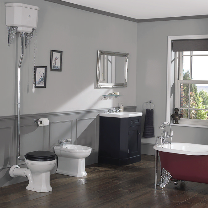 Silverdale Empire Floorstanding Bidet - 1 Tap Hole Profile Large Image